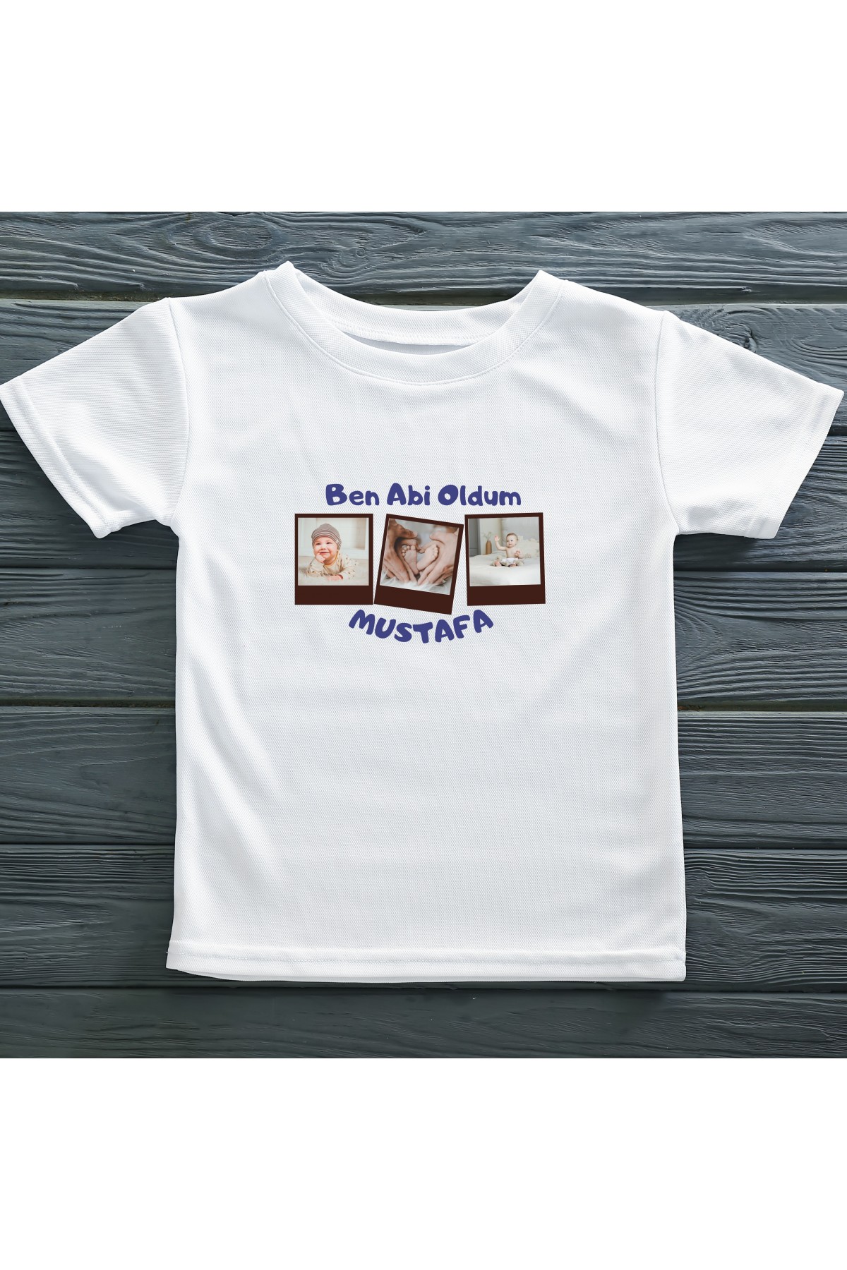 KİŞİYE ÖZEL TİŞÖRT BEN ABİ OLDUM