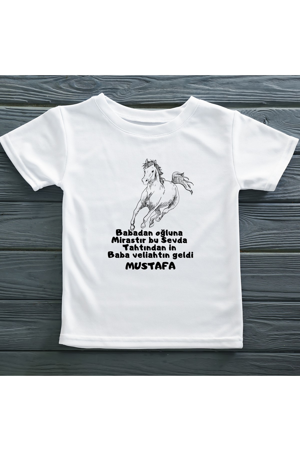 KİŞİYE ÖZEL TİŞÖRT VELİAHTIN GELDİ BABA KİŞİYE ÖZEL TİŞÖRT VELİAHTIN GELDİ BABA