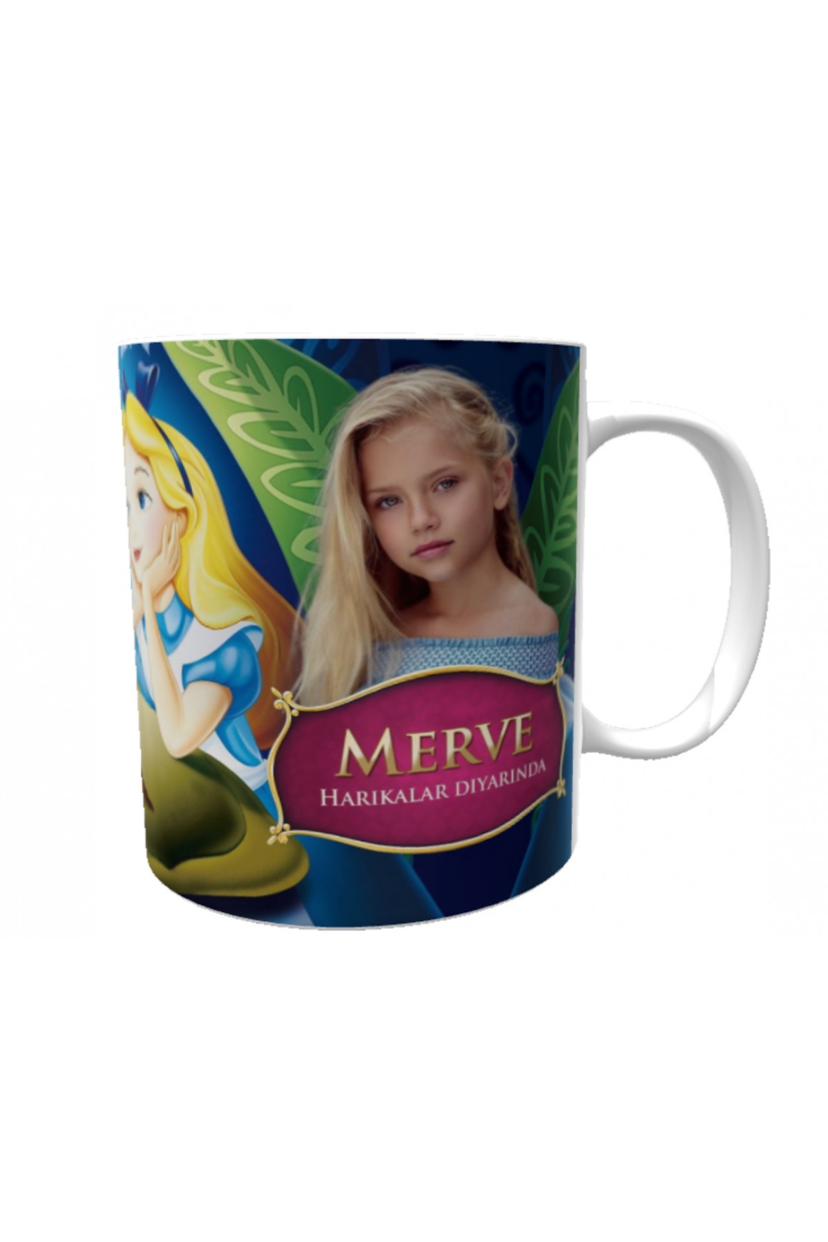 KIZ ÇOCUKLARINA ÖZEL Alice Harikalar Diyarında TEMALI RESİMLİ KUPA KIZ ÇOCUKLARINA ÖZEL Alice Harikalar Diyarında TEMALI RESİMLİ KUPA