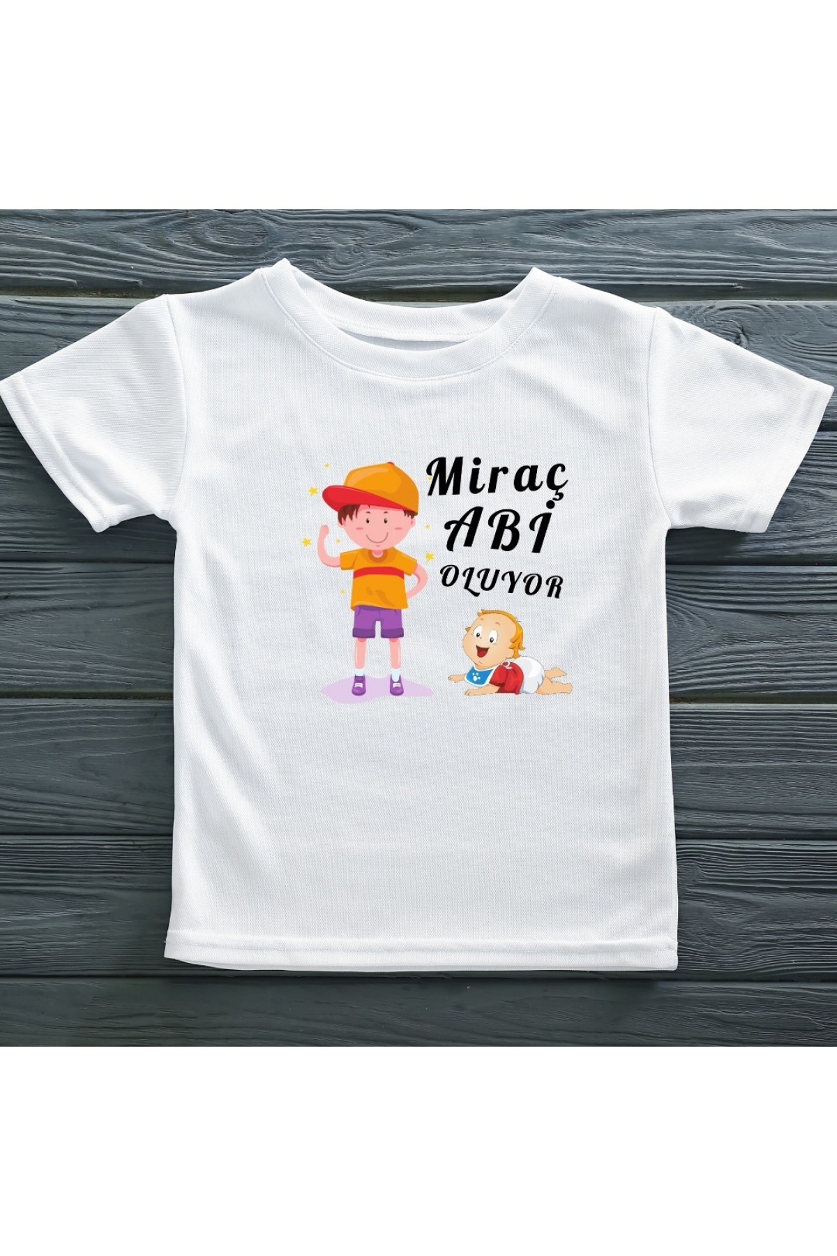 Abi Oluyor Erkek Bebek Çocuk Tişört