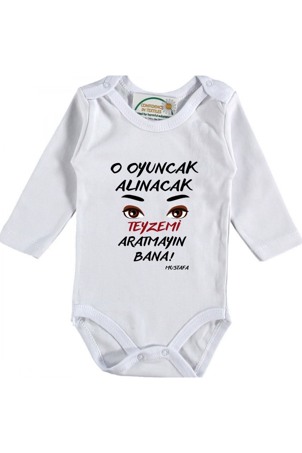 Bu Oyuncak Alınacak Teyzemi Aratmayın bana Yazılı Bebek Zıbın Bu Oyuncak Alınacak Teyzemi Aratmayın bana Yazılı Bebek Zıbın