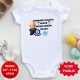 Babamın Olduğu Yerde Benim Sözüm geçer Yazılı Kişiye özel Bebek Zıbın