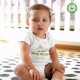 Ailesine Hoş Geldin bebek Yazılı Kişiye Özel Bebek Zıbın