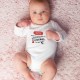 Babaya Mesaj İlk Göz Yğırısı Yazılı Kişiye özel Bebek Zıbın Babaya Mesaj İlk Göz Yğırısı Yazılı Kişiye özel Bebek Zıbın