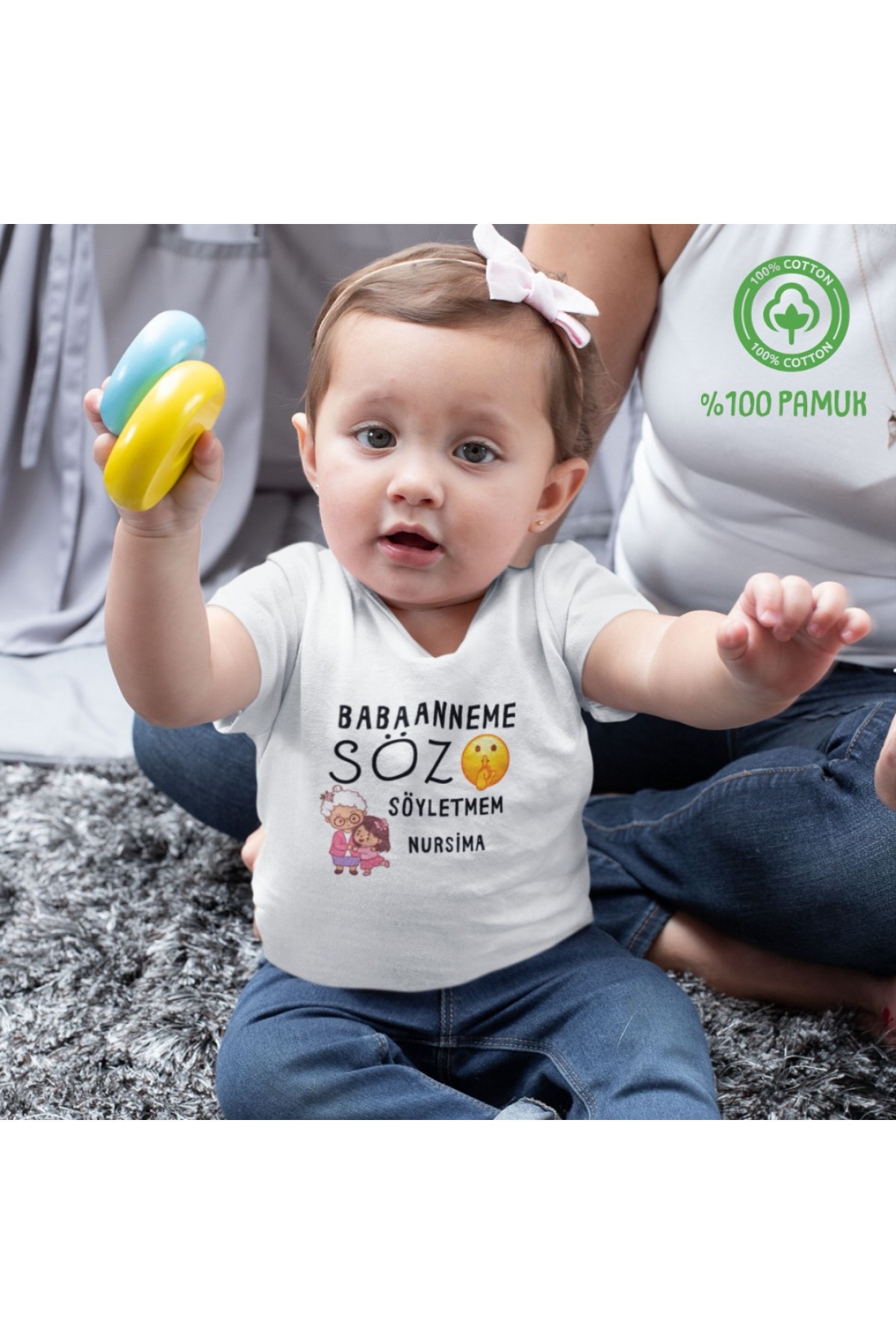 Babaanneme- Anneanneme Söz Söyletmem Özel Çocuk Tişörtü