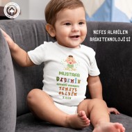 Dedemim Emekli Maaşımı yemeye geldim Kişiye Özel Erkek Bebek Zıbın