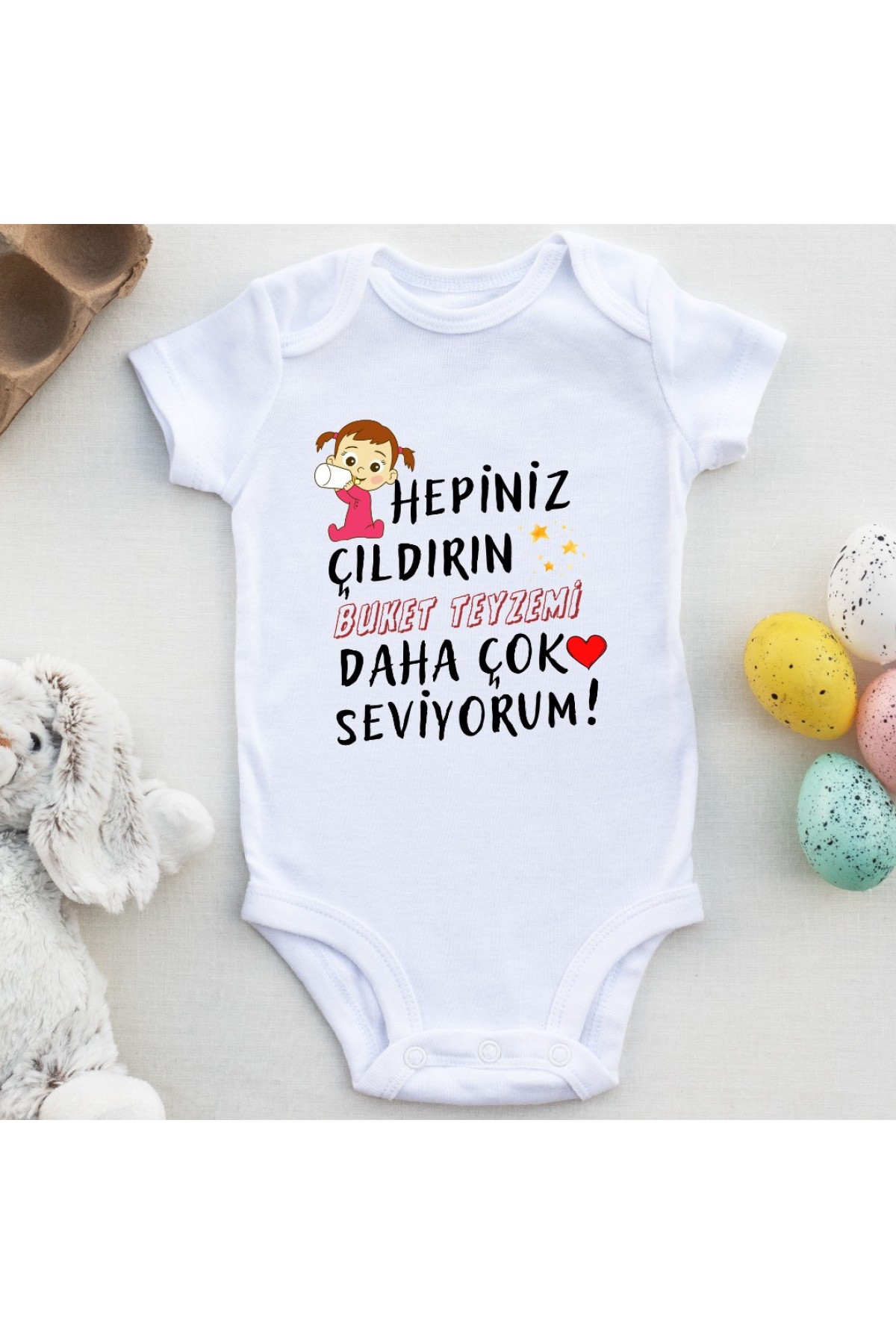 Hepiniz Çıldırın Halamı - Teyzemi Daha Çok seviyorum Yazılı kız Bebek Zıbın Hepiniz Çıldırın Halamı - Teyzemi Daha Çok seviyorum Yazılı kız Bebek Zıbın