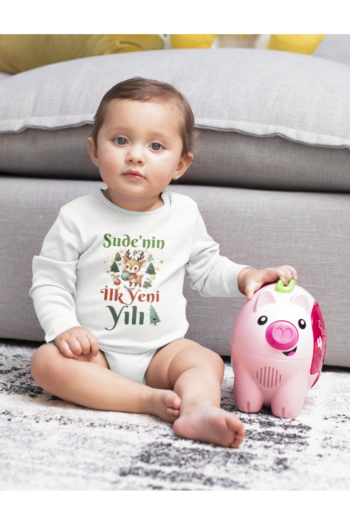 İlk Yeni Yılı Kişiye Özel Bebek Zıbın