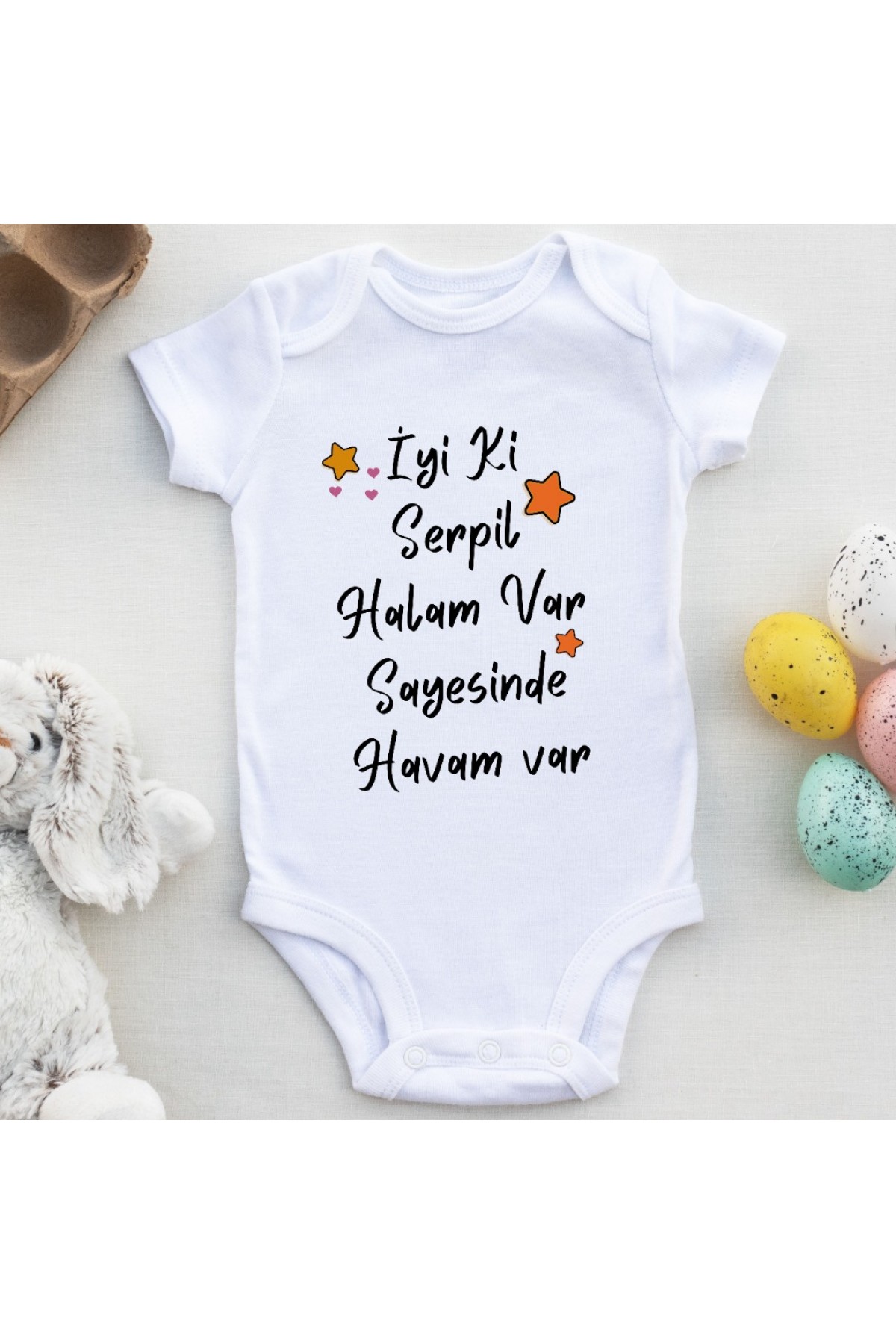 İyi Ki Halam- teyzem var Sayesinde havam var Yazılı Bebek Zıbın İyi Ki Halam- teyzem var Sayesinde havam var Yazılı Bebek Zıbın