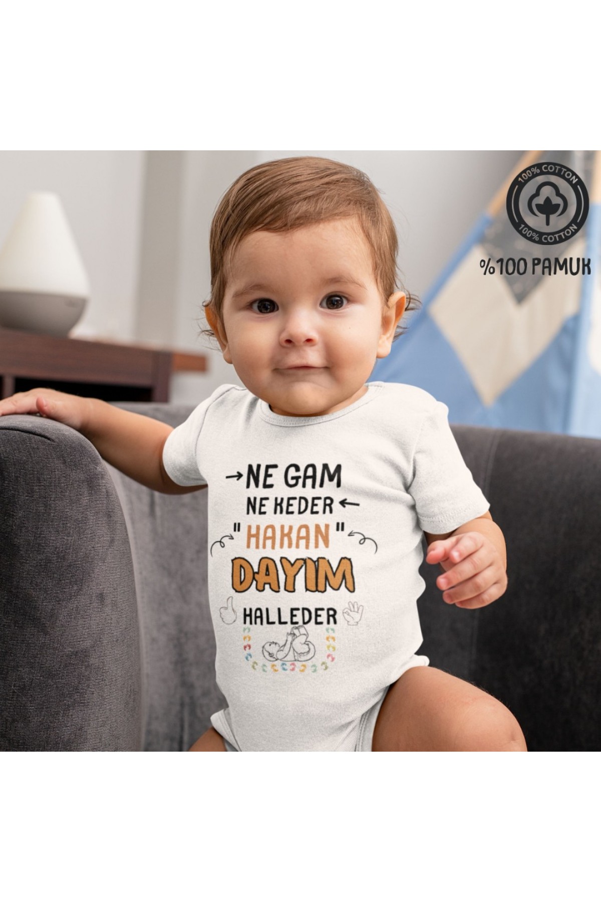 Ne Gam Ne Keder Nasıl Olsa Halleder Kişiye Özel Bebek Zıbın