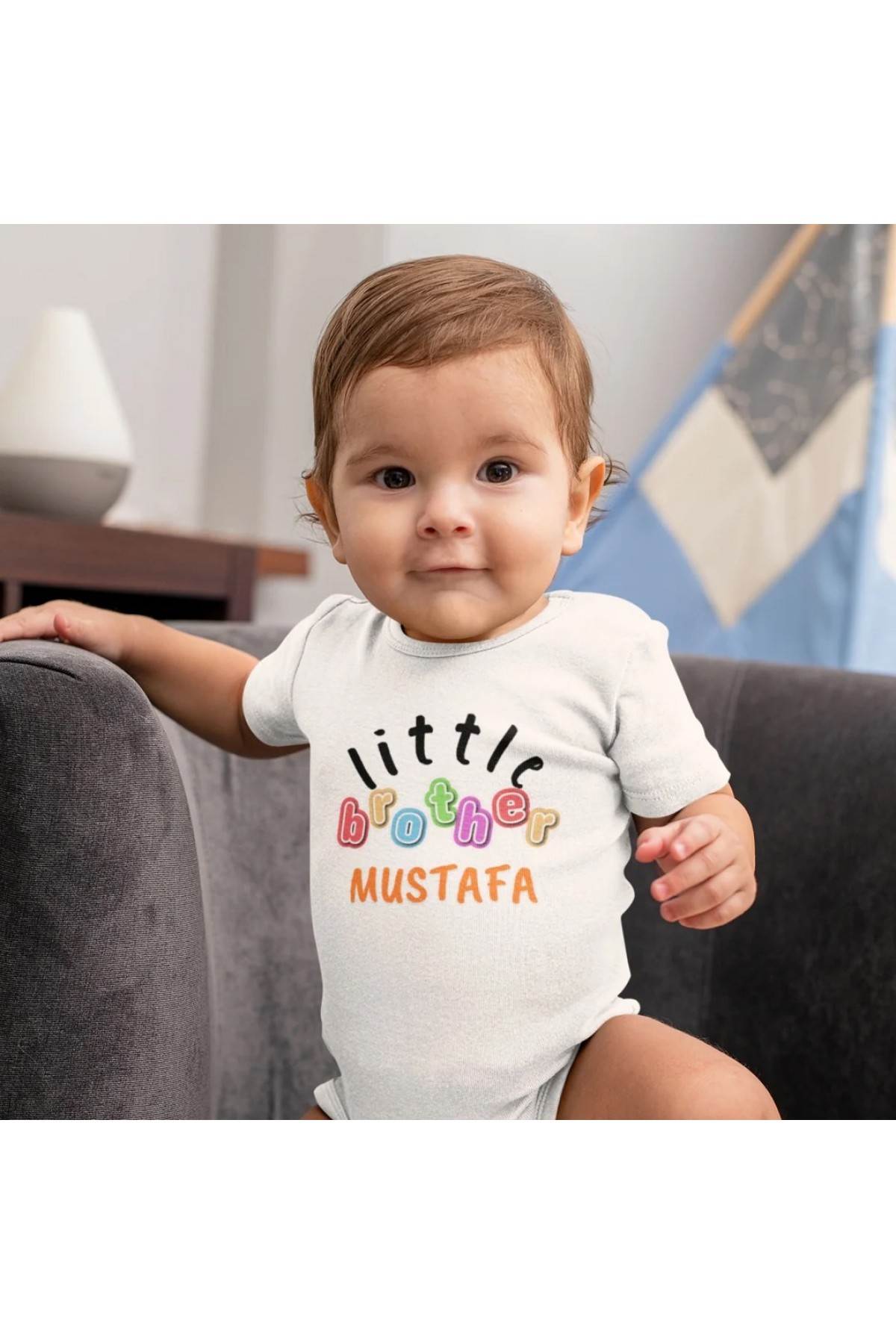 2'li Kombin Abla Kardeş isim yazılabilen Yazılı Kişiye Özel Çocuk Tişörtü %100 Pamuk