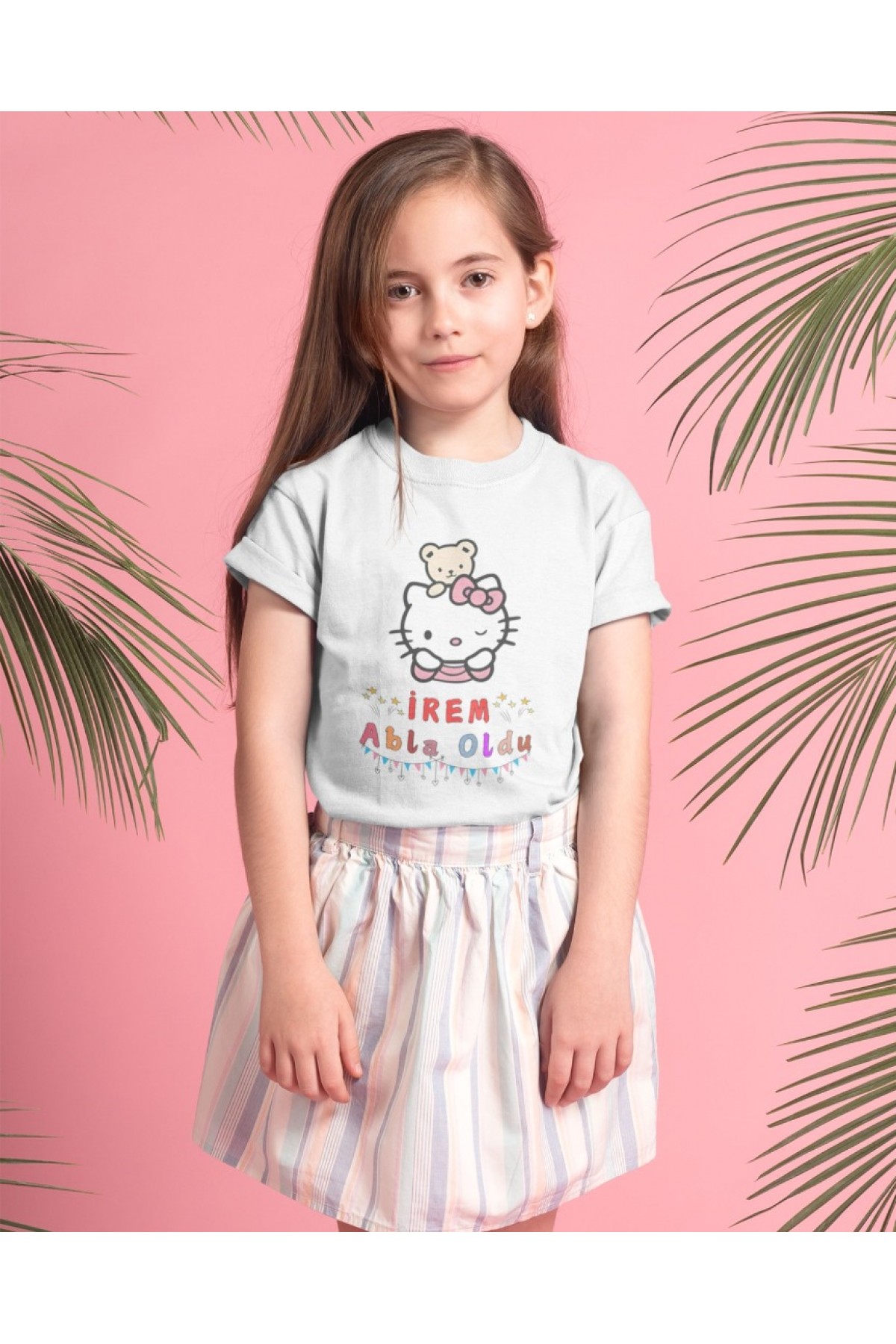 Abla Oldu Tasarımlı Kişiye Özel Çocuk Tişörtü